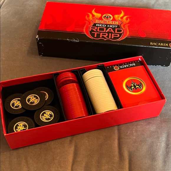 Bacardi Red Hot Road Trip Card Game - Picture 2 of 9